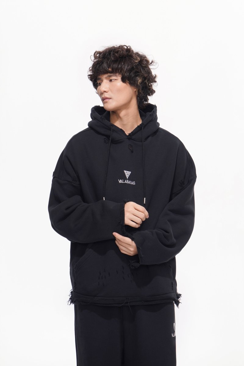 Platinum Black Hoodie - Valabasas