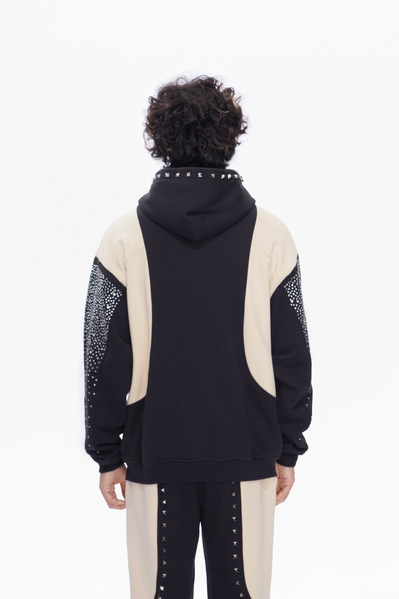 Poncho Fleece Jacket Black - Valabasas