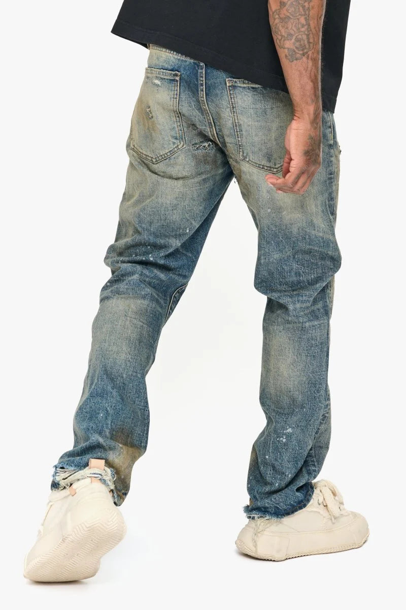 Valabasas Distressed Jeans - Distressed Wash