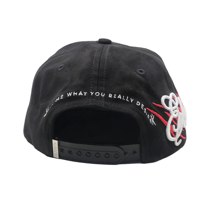 Premium Broken Heart Snapback Hat - Embroidered