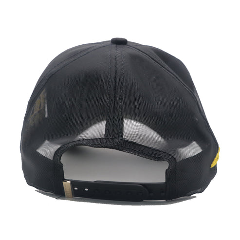 Premium Smiley Trucker Hat - Embroidered