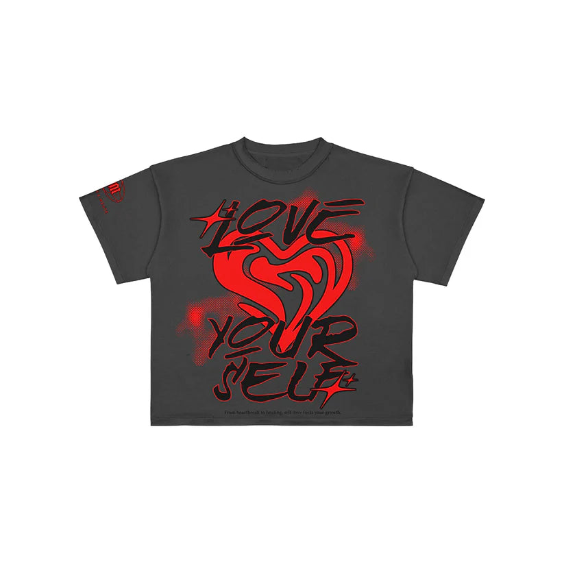 Premium Broken Hearted T-Shirt - Graphic