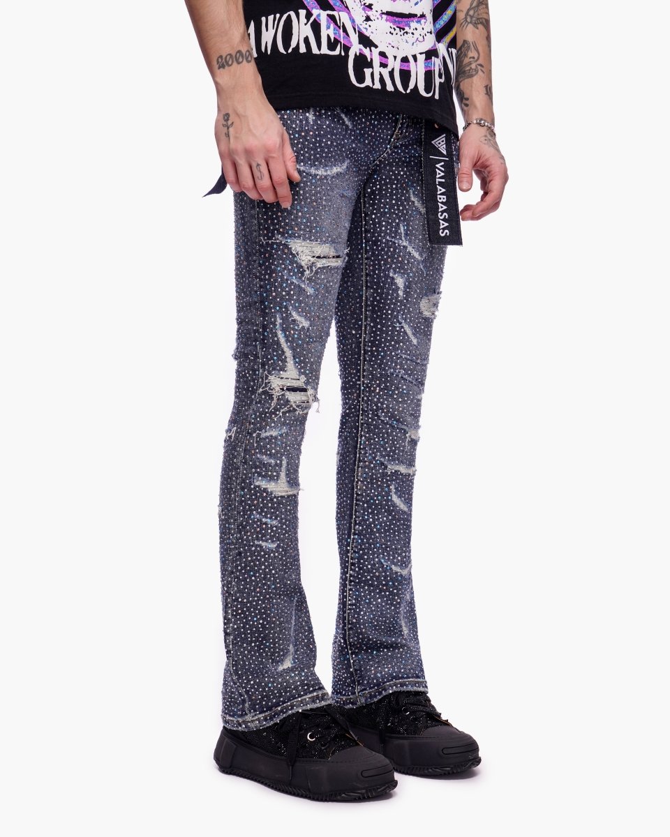 Provide Stacked Dark Blue Wash - Valabasas