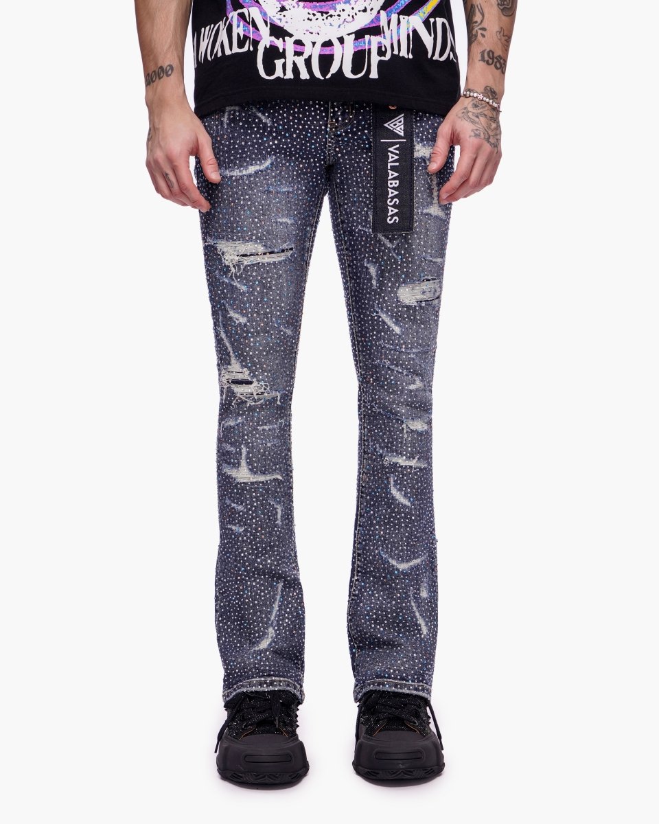 Provide Stacked Dark Blue Wash - Valabasas