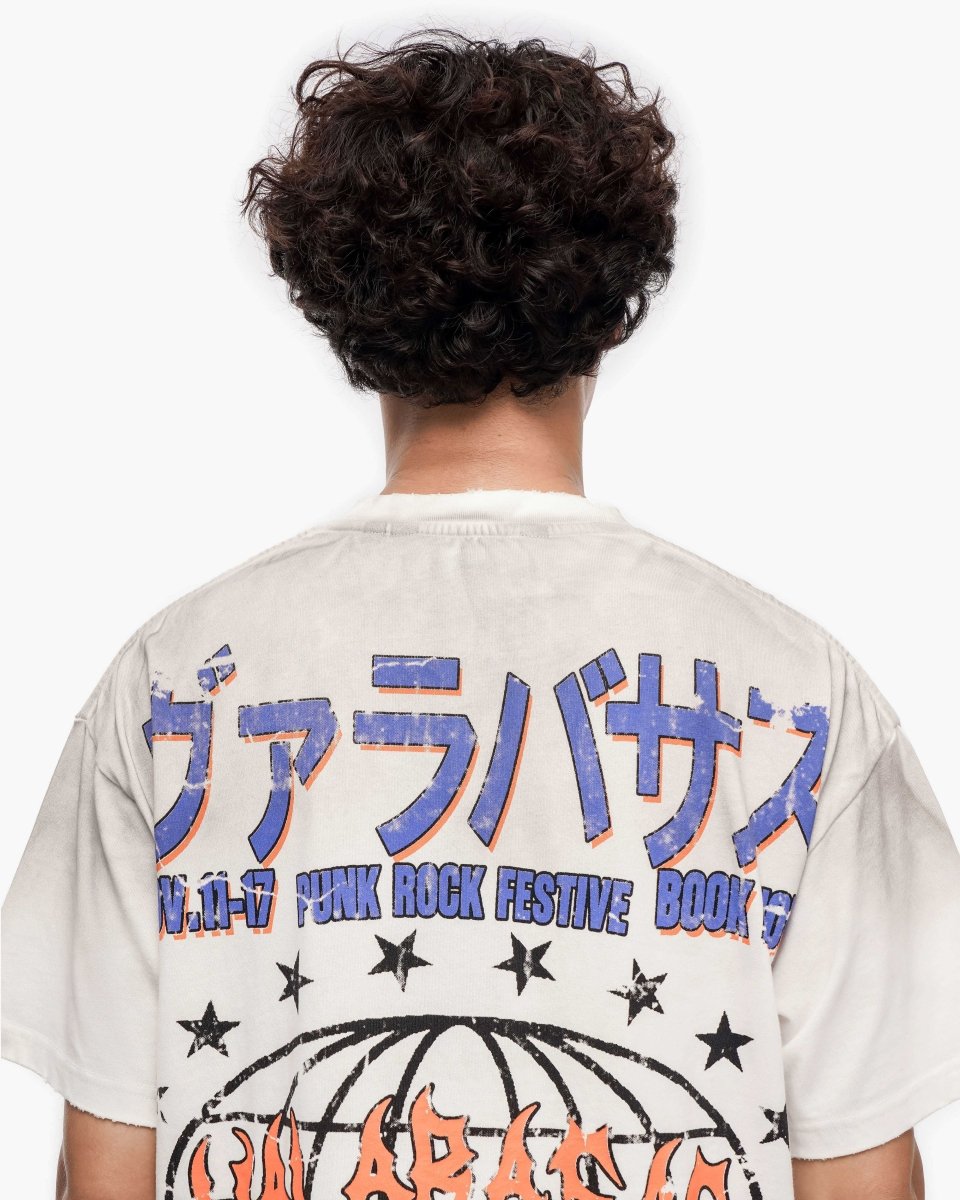 Punk Fest White Tee - Valabasas