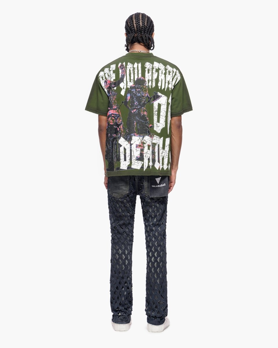 Ransom Dirty Blue Stacked Jeans - Valabasas