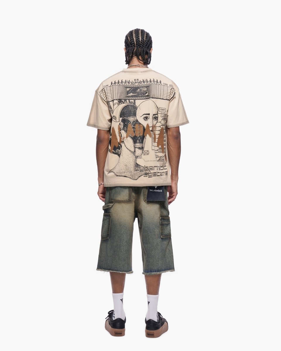 Revolt Dirty Vintage Washed Jorts - Valabasas