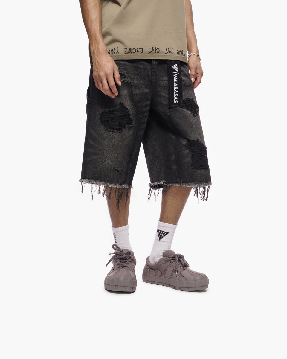 Revolt Jorts Dirty Grey - Valabasas
