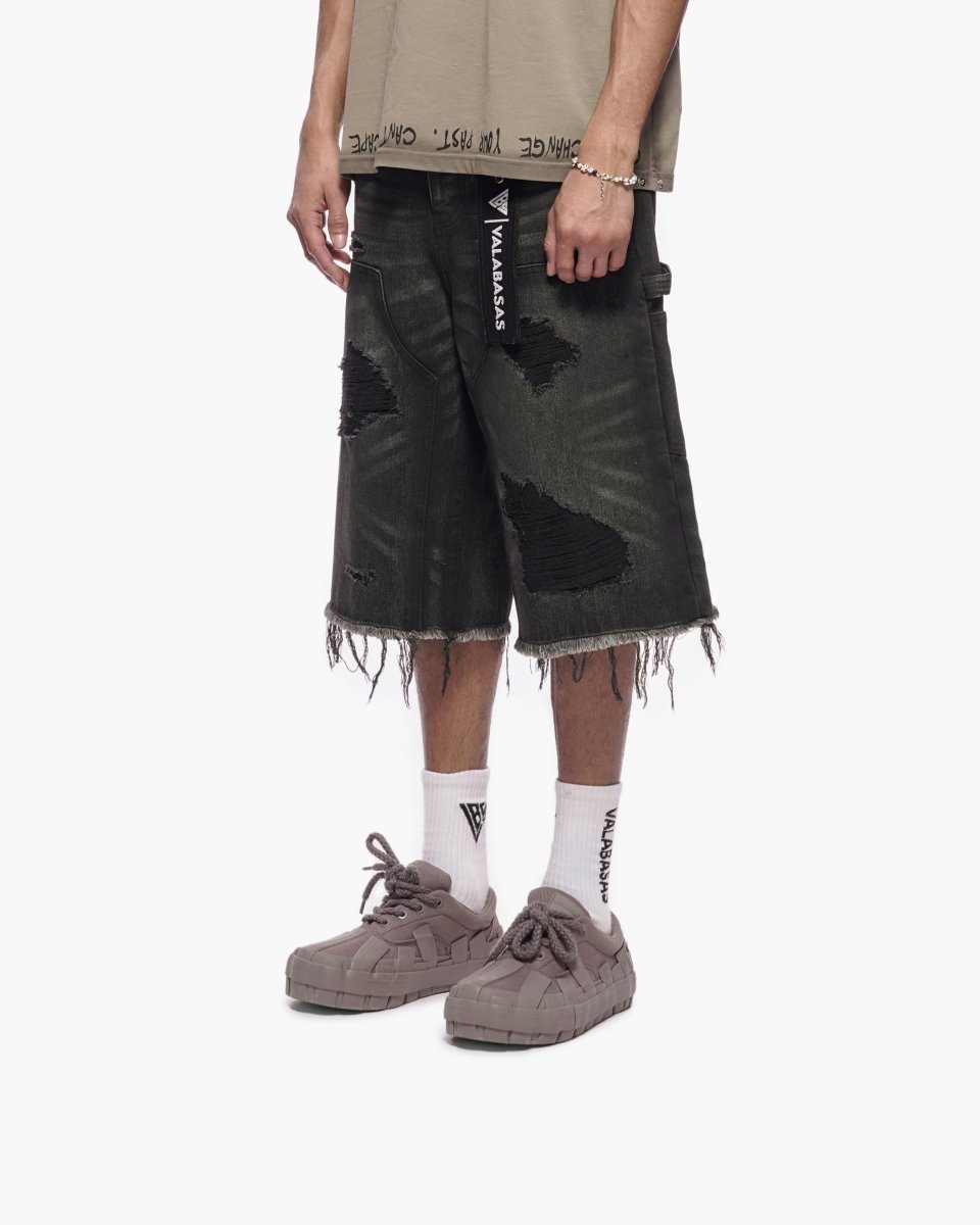 Revolt Jorts Dirty Grey - Valabasas