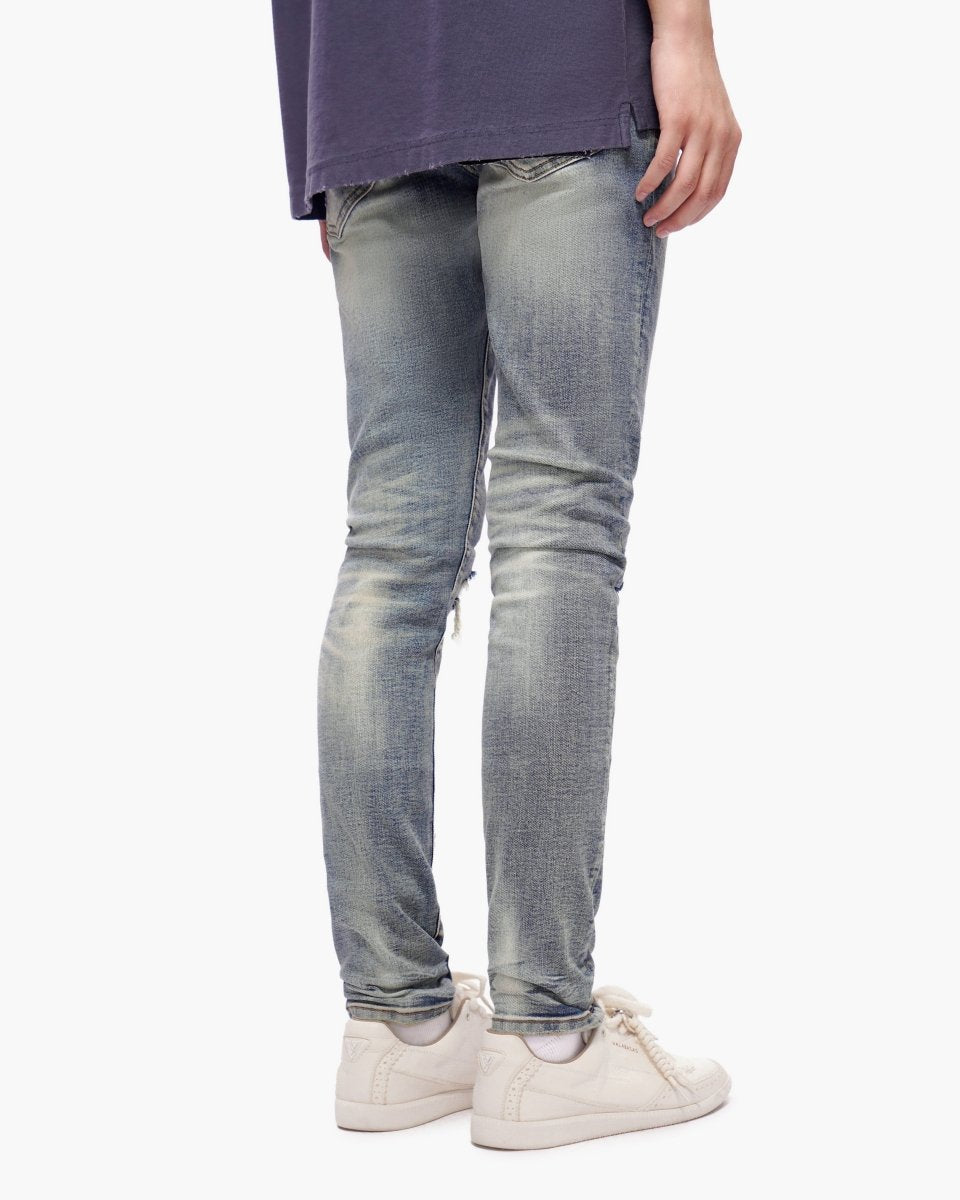 Scimitar Dark Blue Wash Skinny Jeans - Valabasas