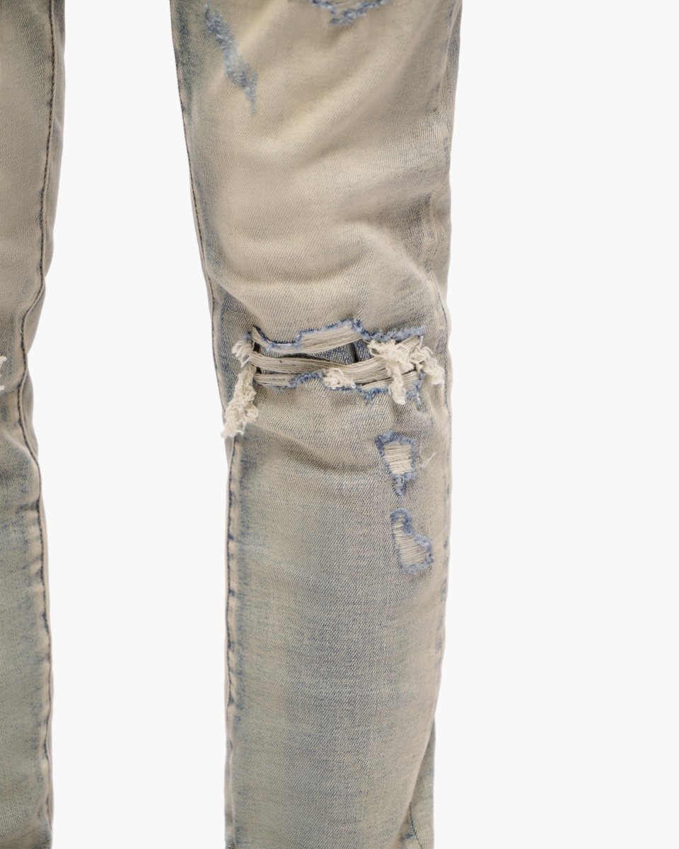 Scimitar Vintage Wash Skinny Jeans - Valabasas