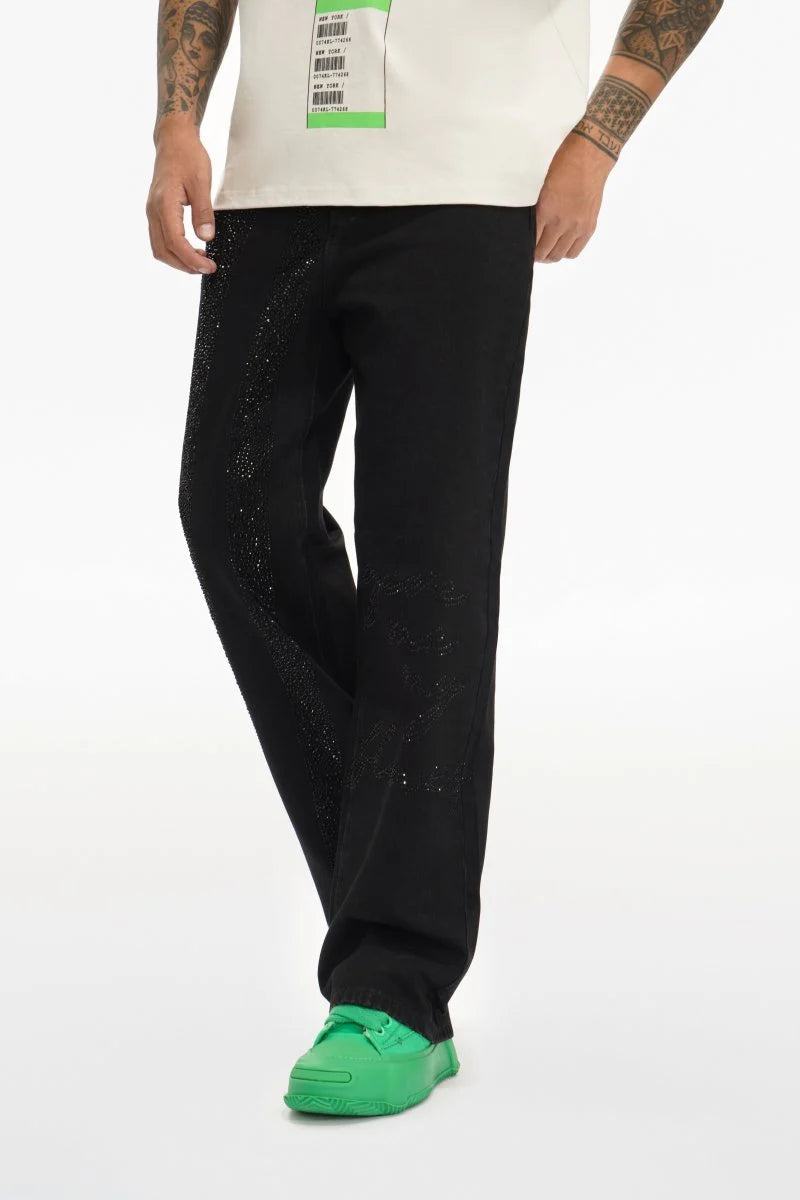 Valabasas Scripted Jeans - Baggy Fit
