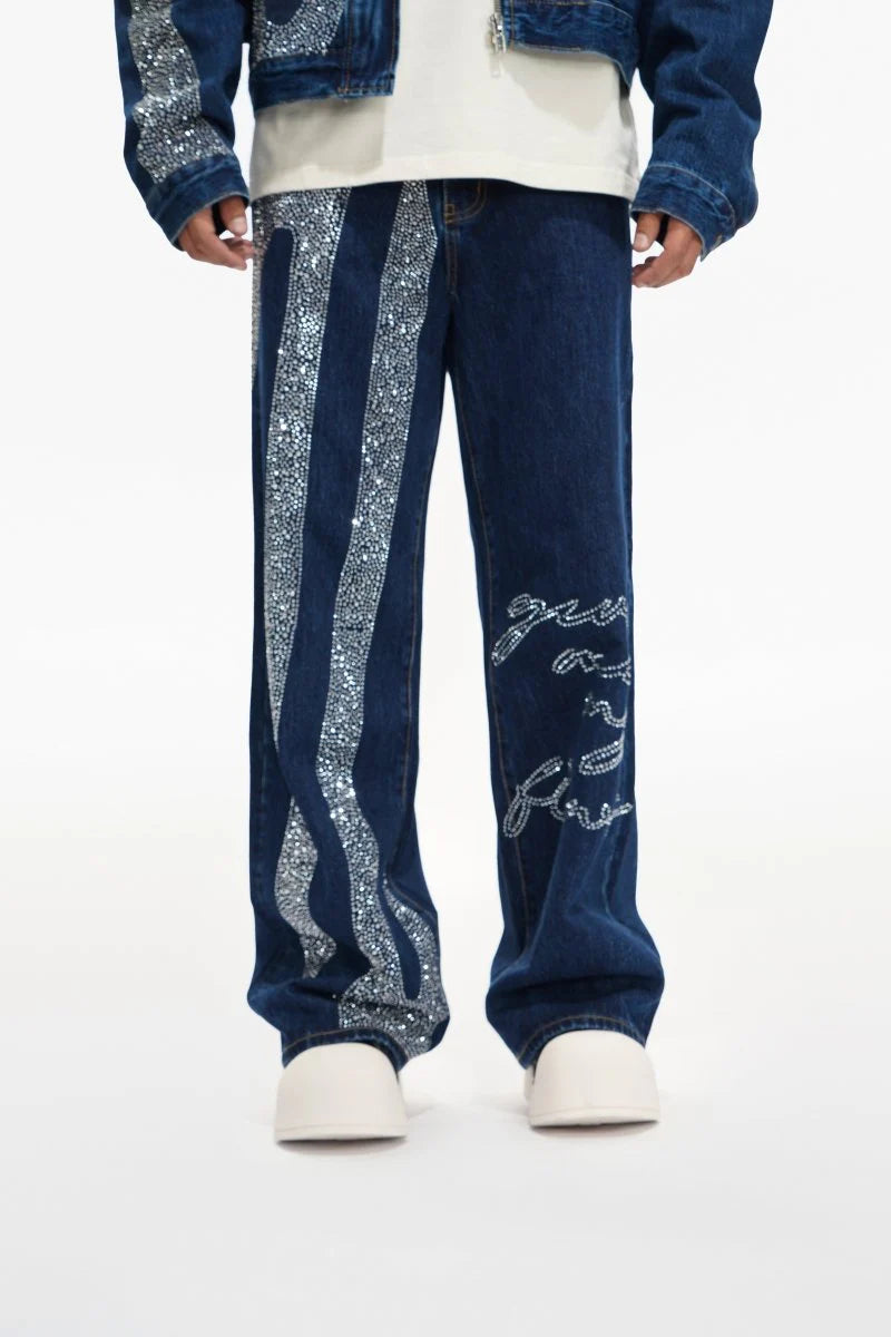 Valabasas Scripted Jeans - Baggy Fit