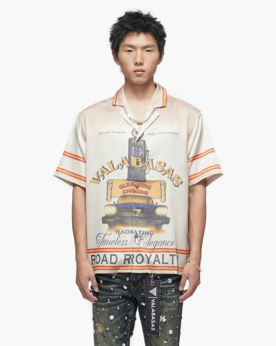 Self Service Cream Button Down Shirt - Valabasas