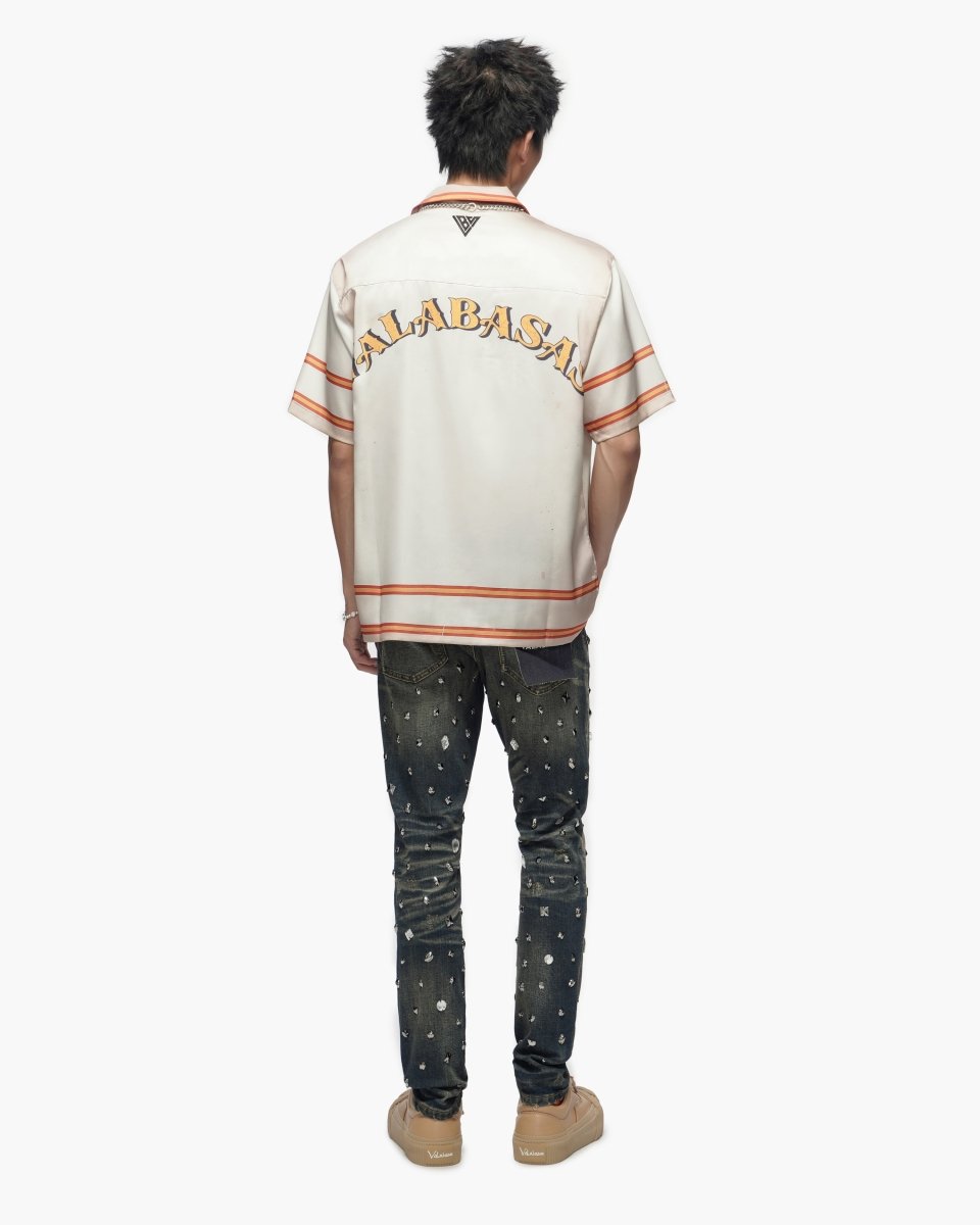 Self Service Cream Button Down Shirt - Valabasas