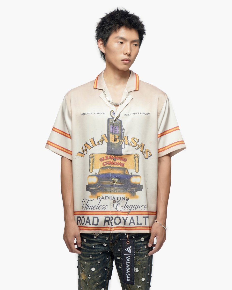 Self Service Cream Button Down Shirt - Valabasas