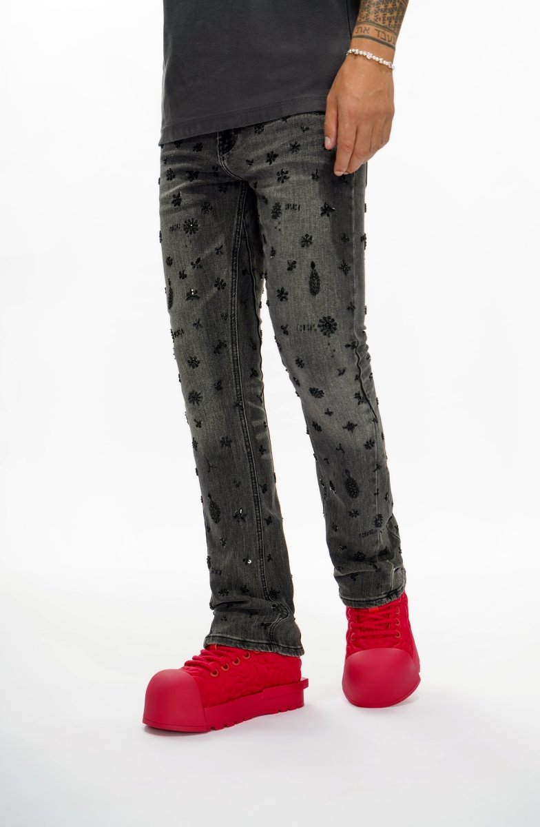 Shea Grey Wash Stacked - Valabasas