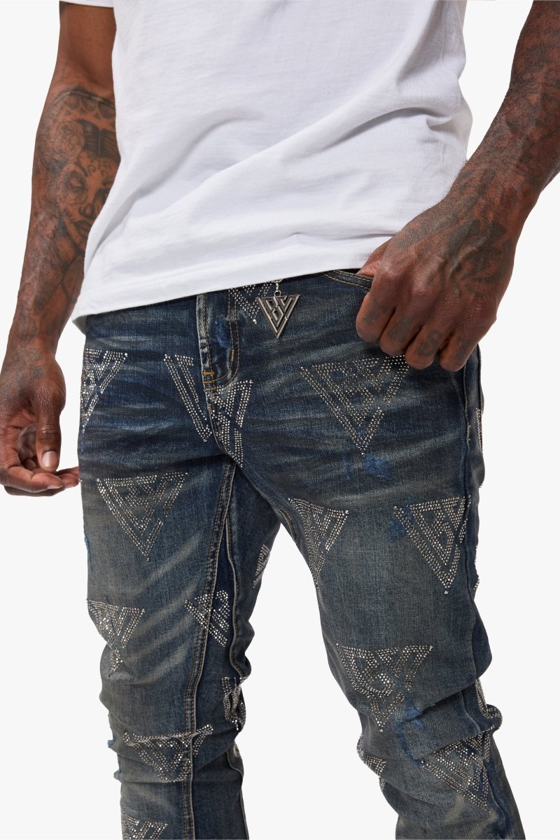 Show Dk. Dirty Blue Stacked - Valabasas