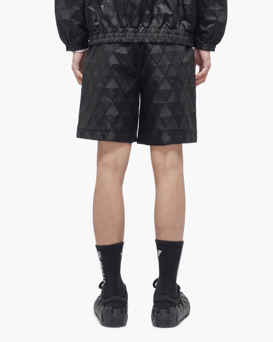 Signature 2.0 Black Nylon Shorts - Valabasas