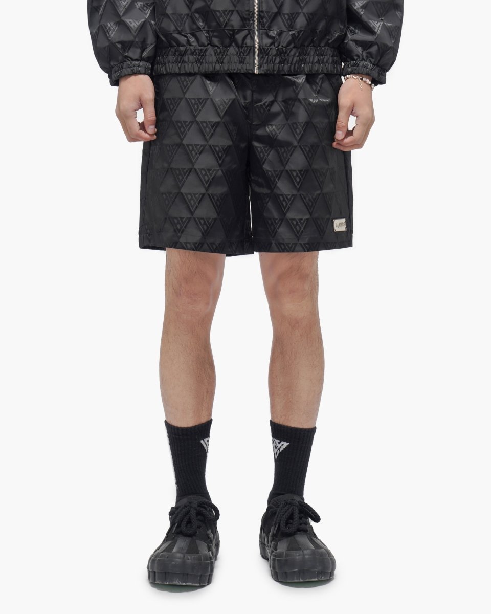 Signature 2.0 Black Nylon Shorts - Valabasas