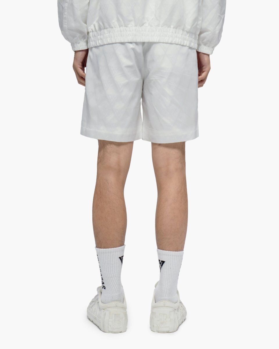 Signature 2.0 White Nylon Shorts - Valabasas