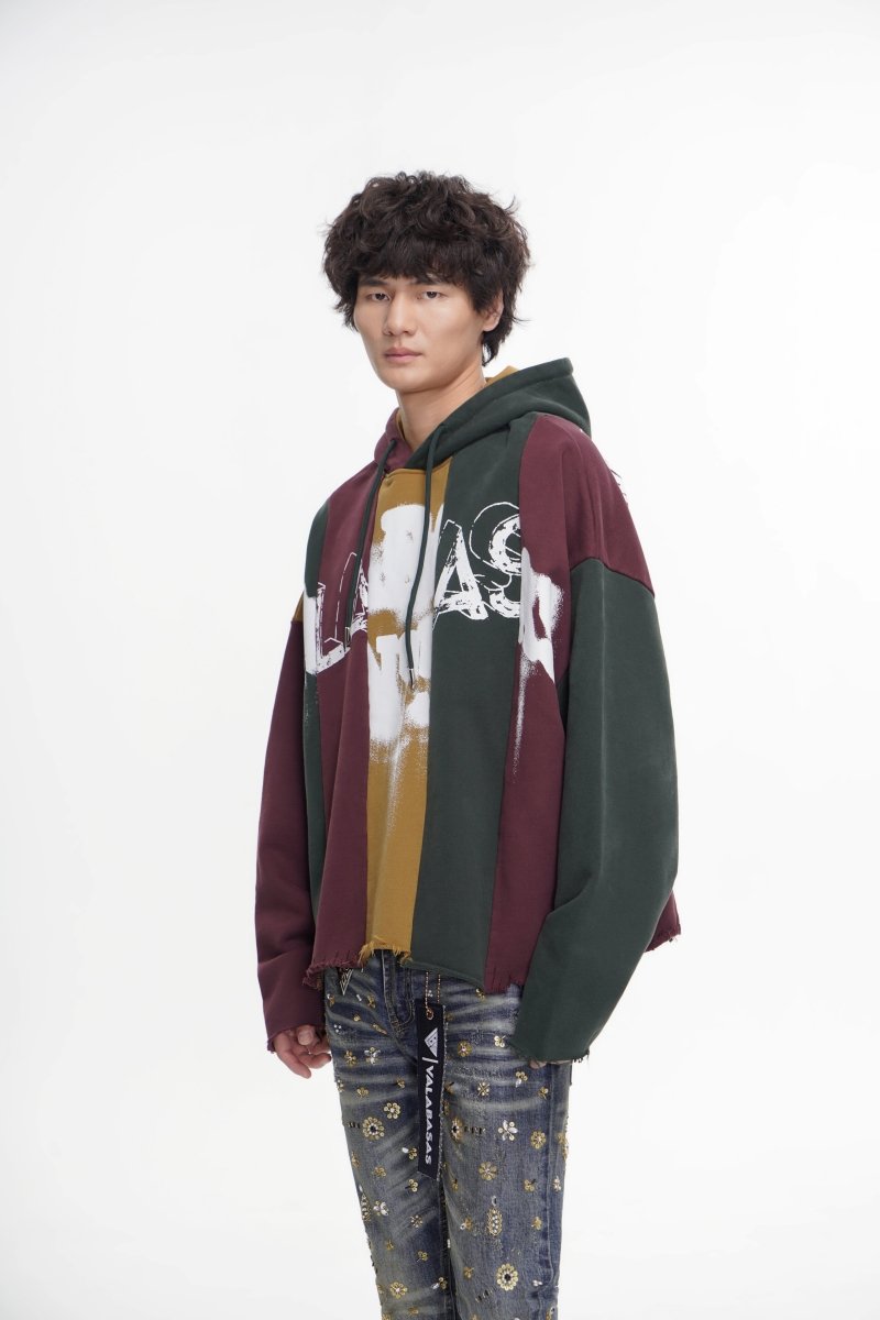 Slipped Green hoodie - Valabasas