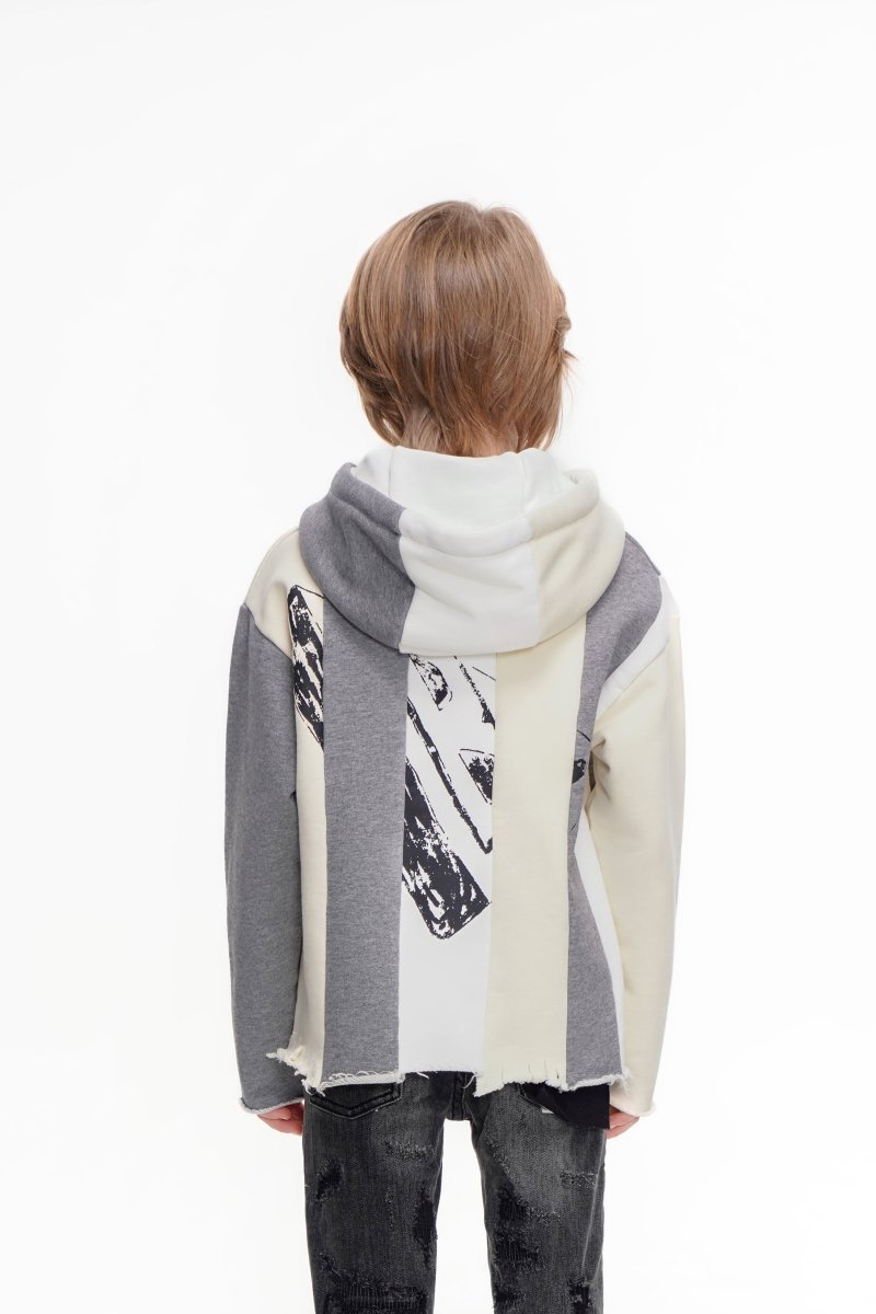 Slipped Kids Hoodie Grey - Valabasas