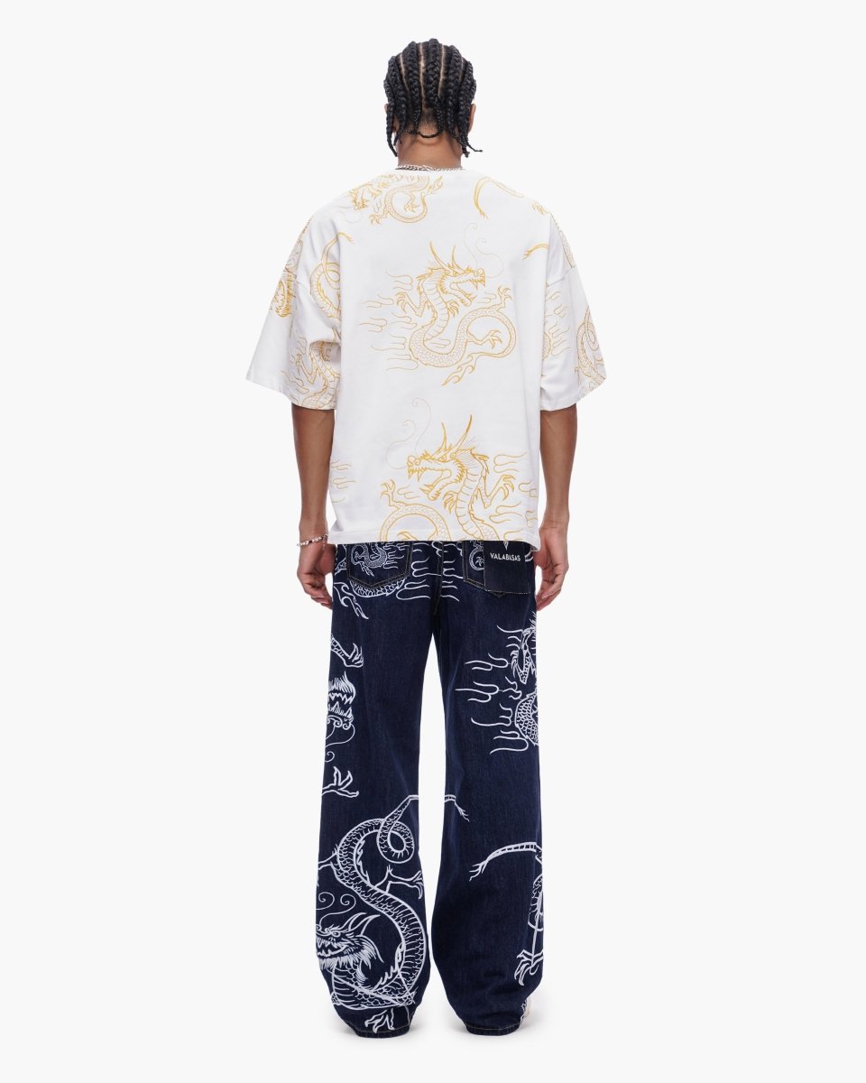Soru Baggy Denim Dark Blue - Valabasas