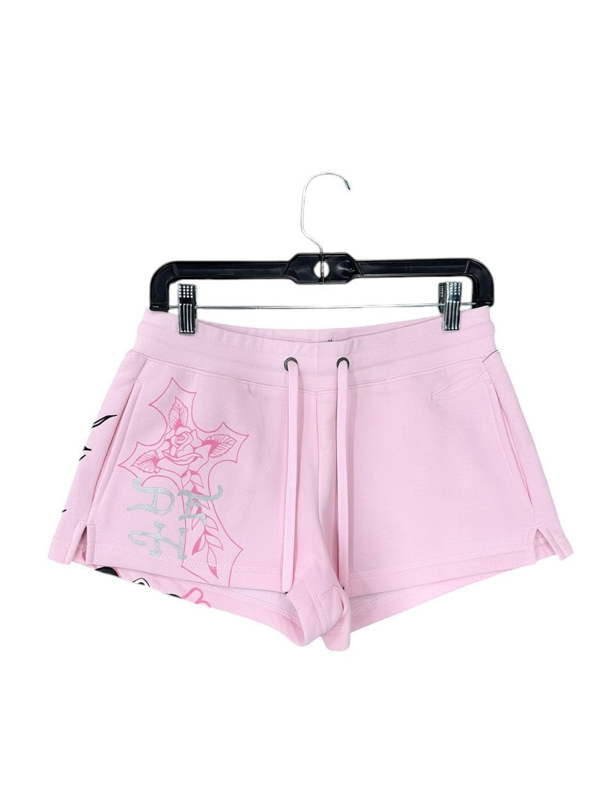 Ed Hardy Flame Cross Shorts - Graphic