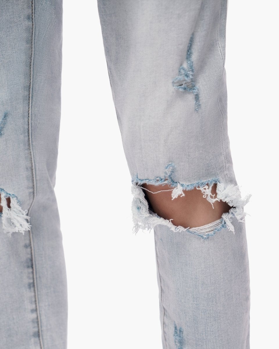 Stab Light Blue Wash Skinny Jeans - Valabasas