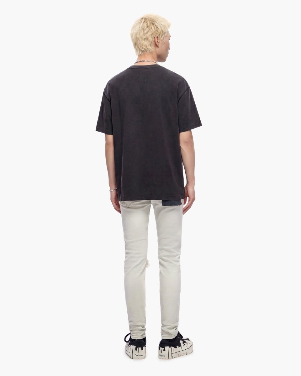 Stab Light Grey Wash Skinny Jeans - Valabasas