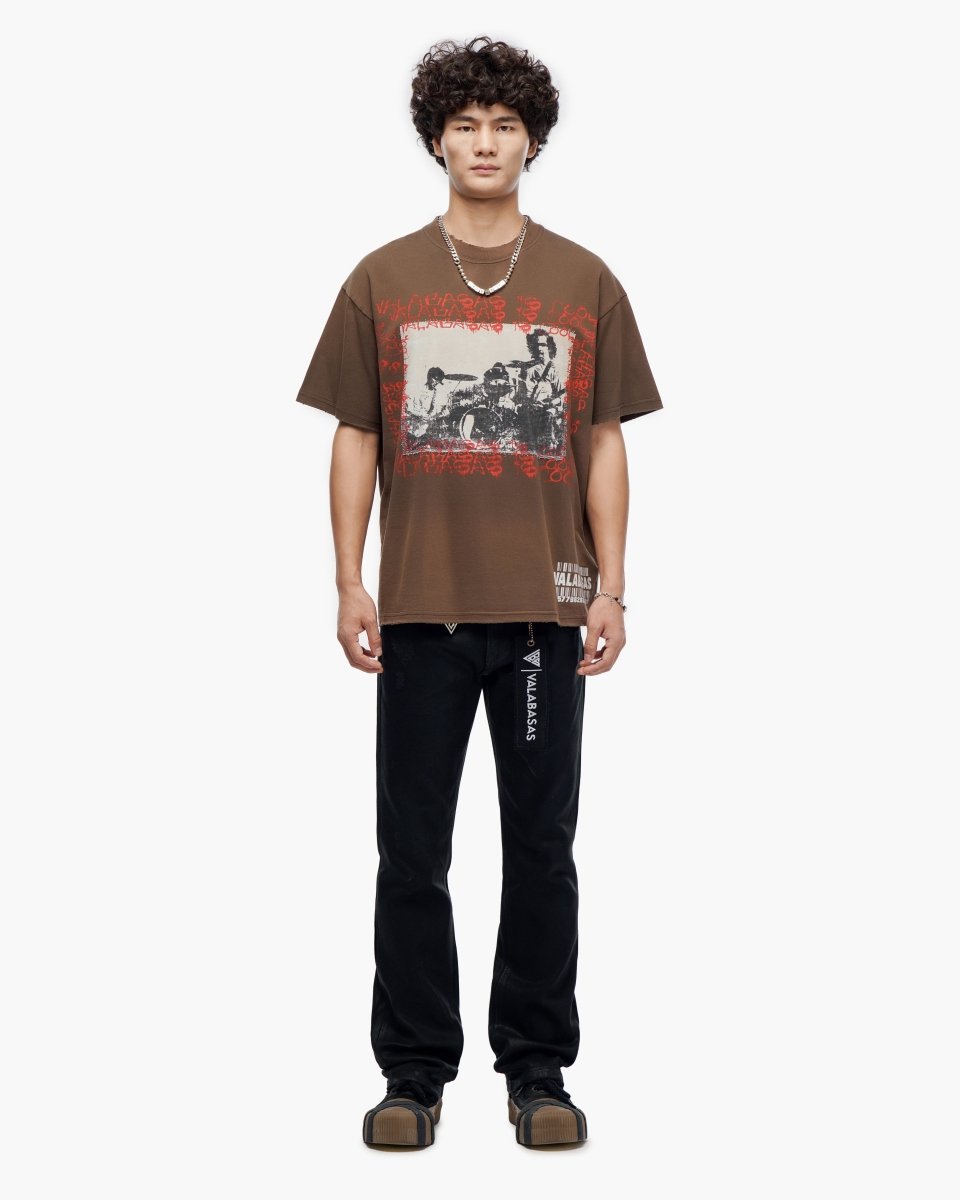 Stand Out Brown Tee - Valabasas