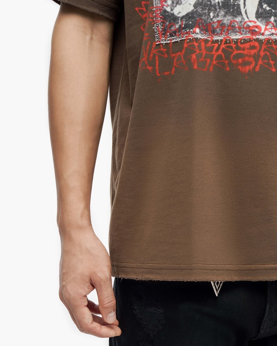 Stand Out Brown Tee - Valabasas