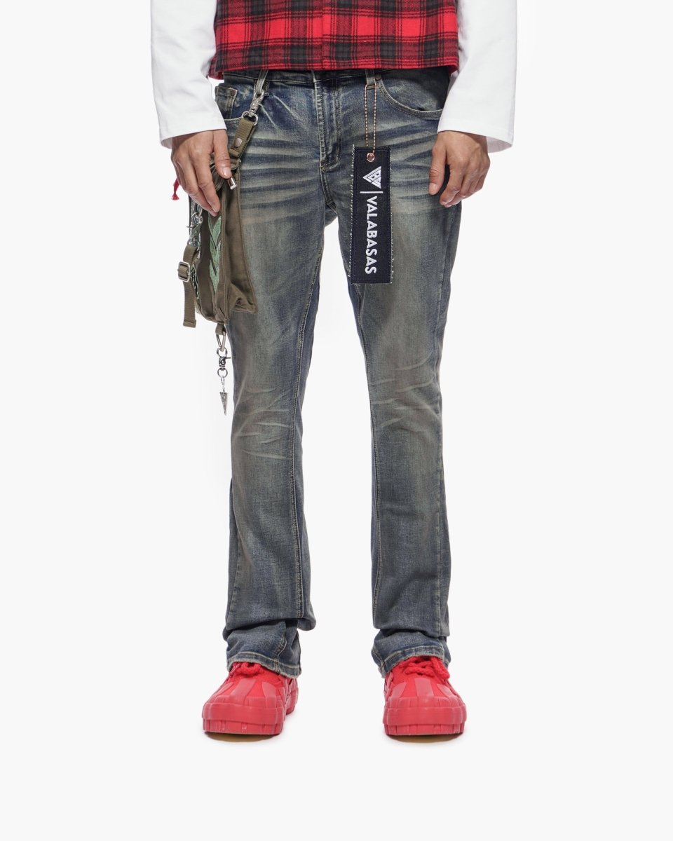 VALABASAS Story Stacked Jean