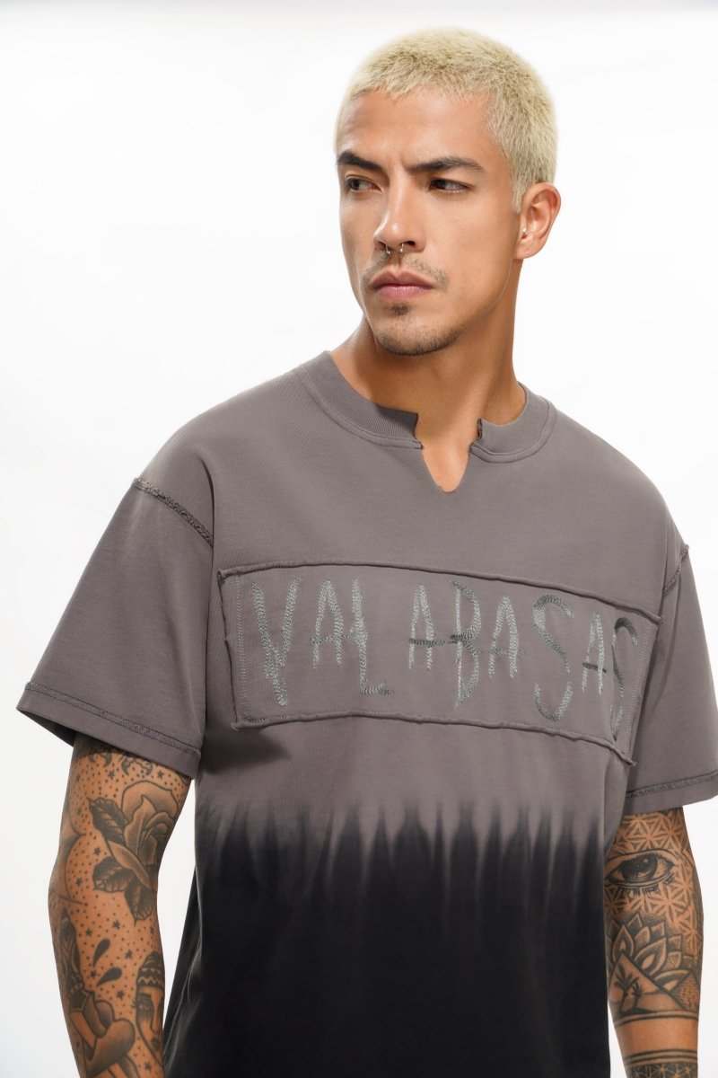 Stroke Grey Black Tee - Valabasas