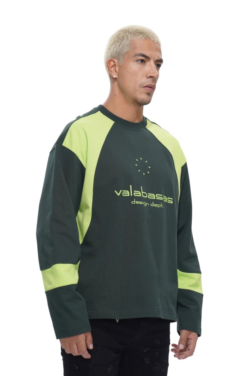 System Green Crew Neck - Valabasas