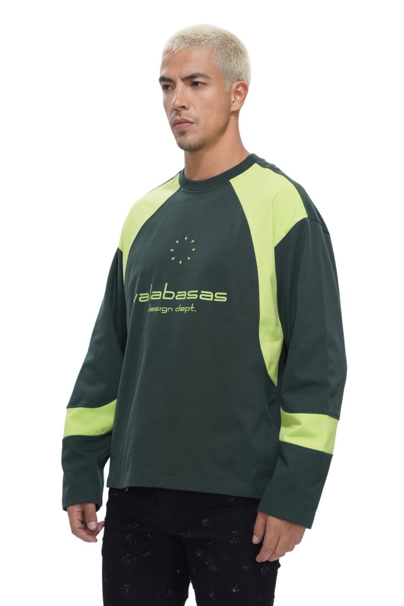 System Green Crew Neck - Valabasas