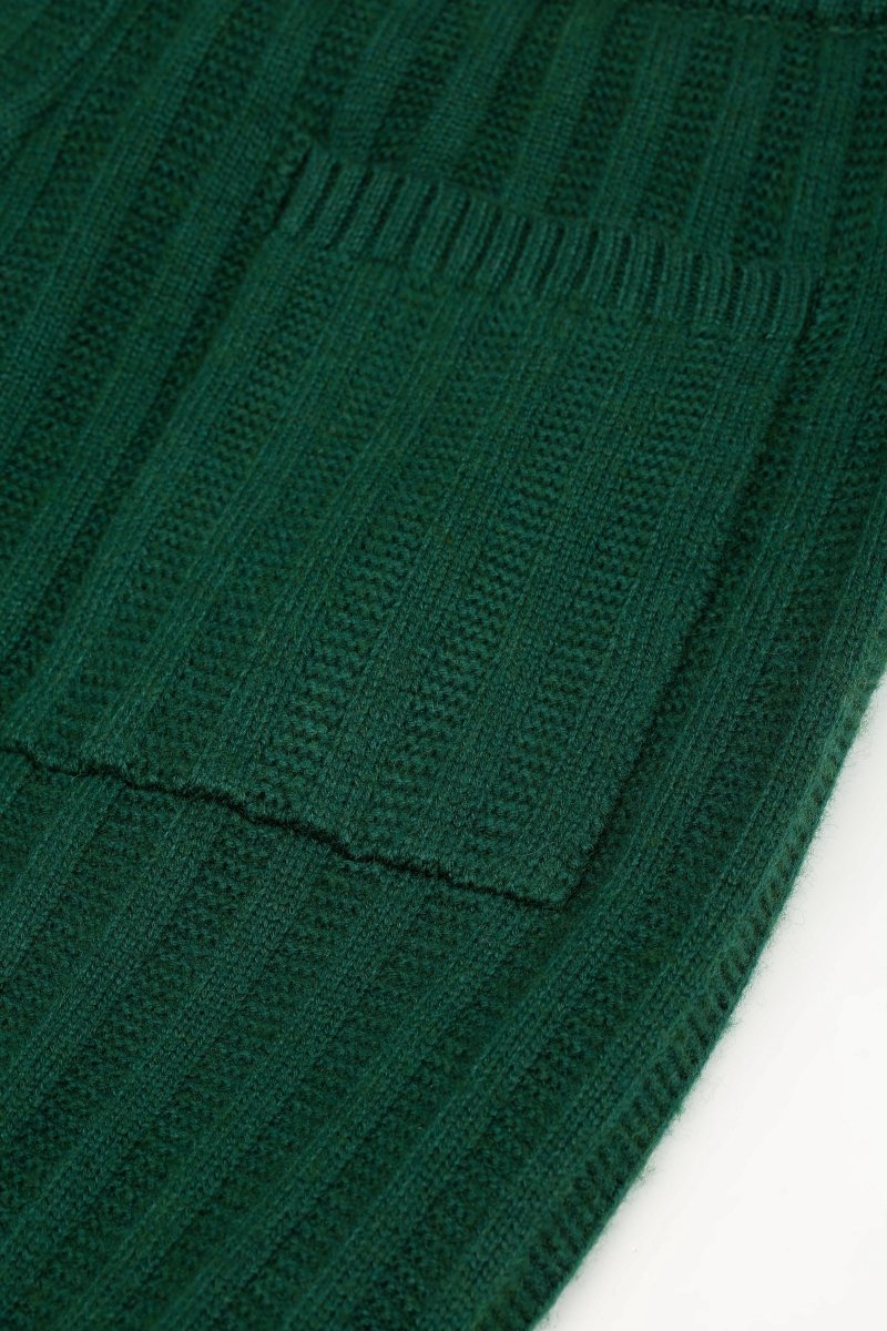 Tacto Knit Pants – Green (Cashmere Blend) - Valabasas