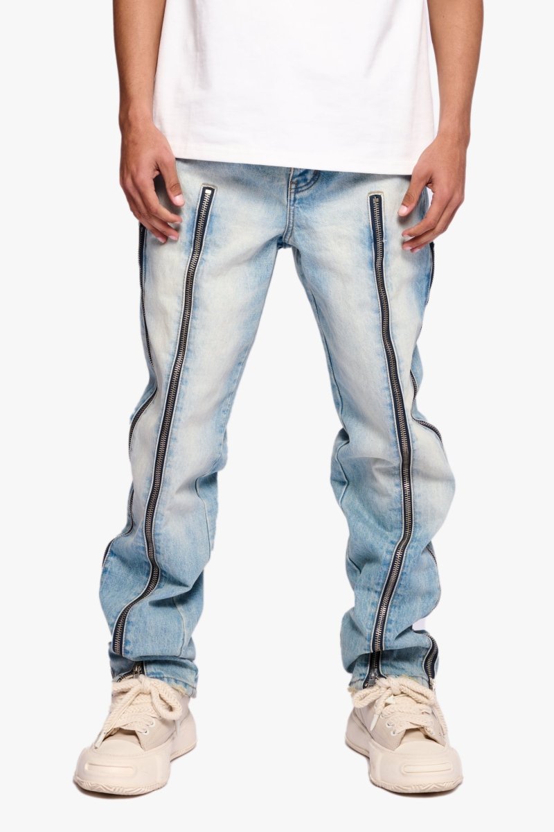 Tarnish Baggy Blue Off - white - Valabasas