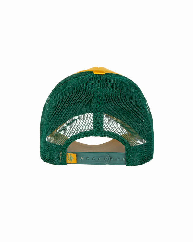 Top Gun Satin Eagle Snapback Hat - Mesh Back