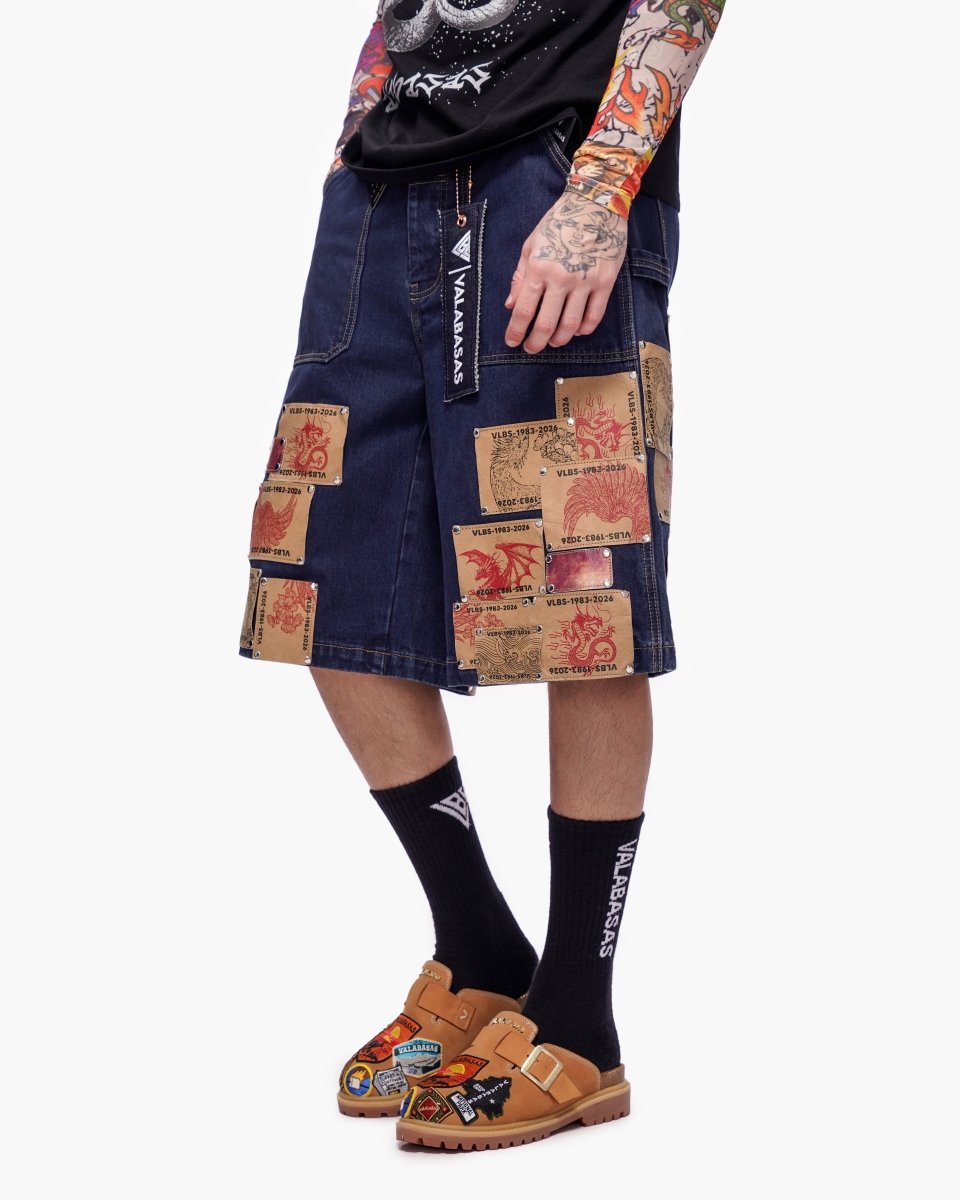 Torinx Baggy Jorts Dark Blue - Valabasas