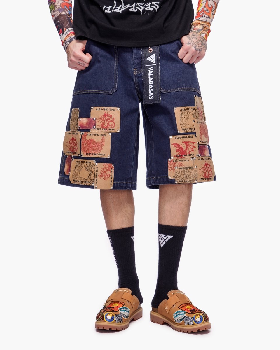 Torinx Baggy Jorts Dark Blue - Valabasas
