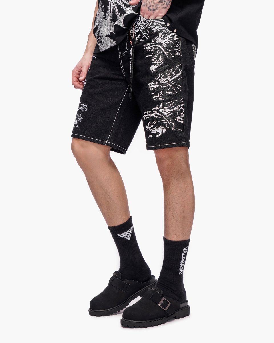 Tsuki Jorts Jet Black - Valabasas
