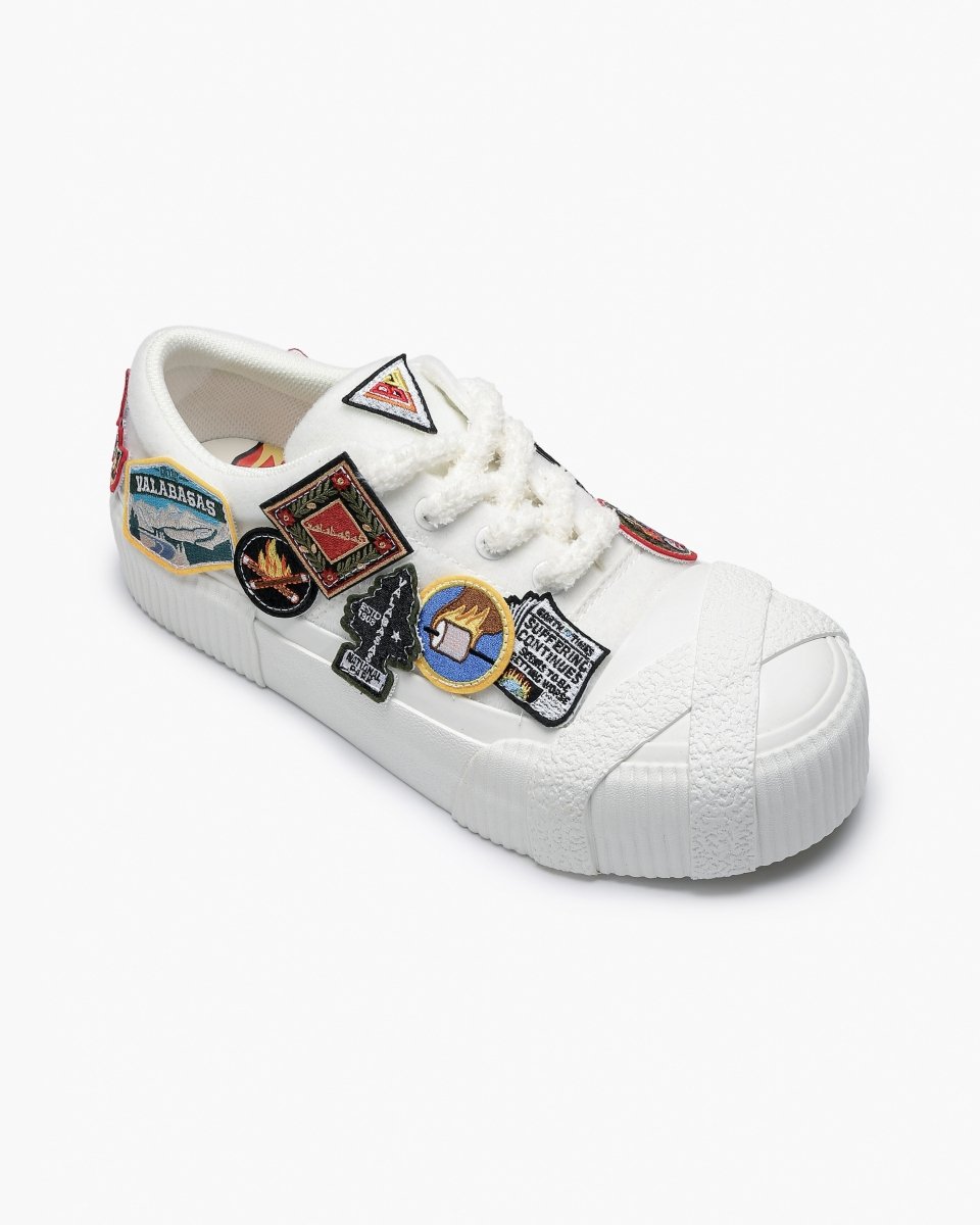 Twisted Metal 200 Patches White - Valabasas