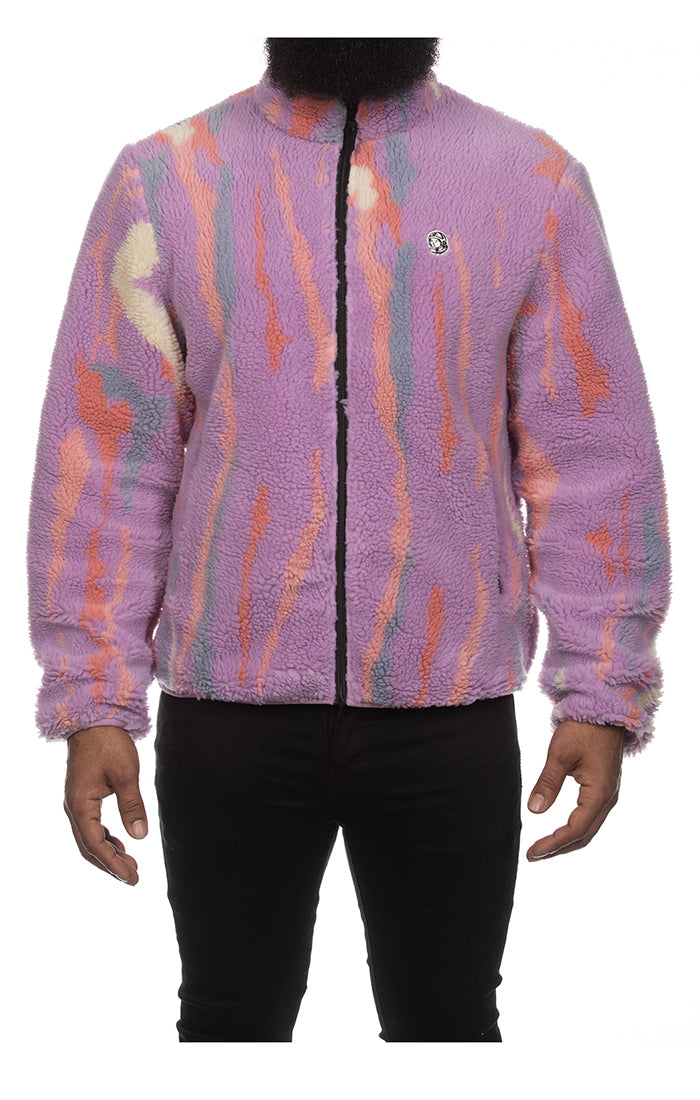 841-7401 BB LIGHTBEAMS JACKET R/ORCHID