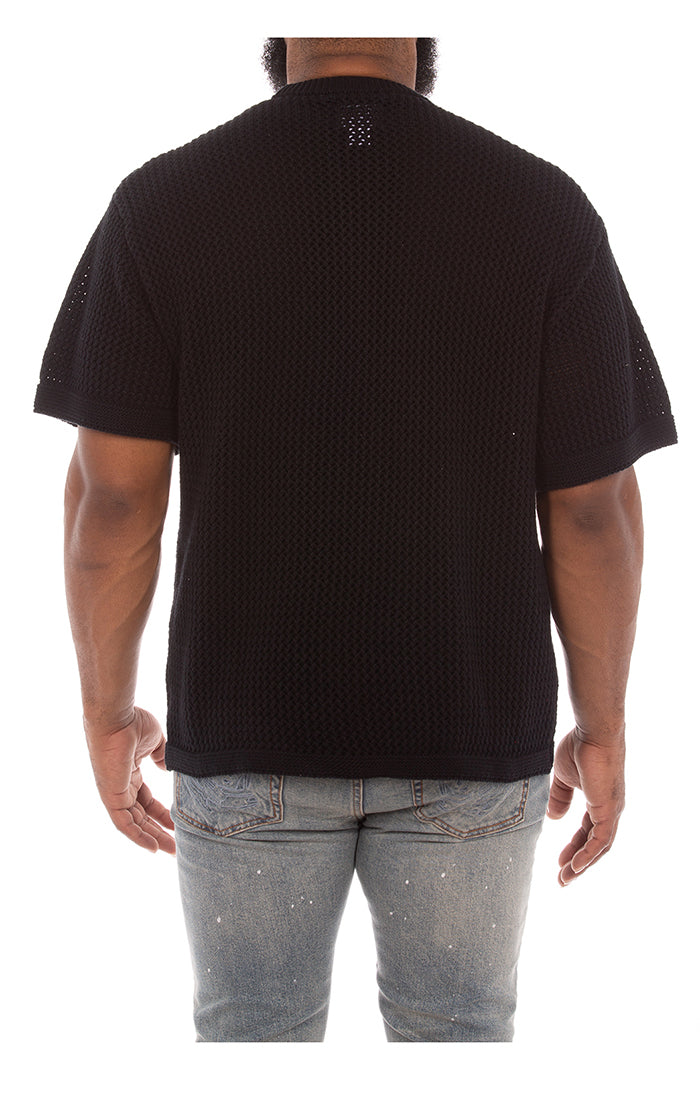 BB MERCER JERSEY BLACK KNIT