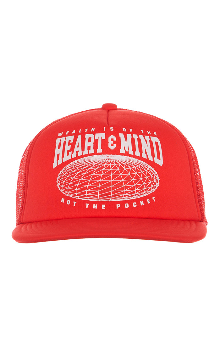 BB NEURONS RED TRUCKER HAT