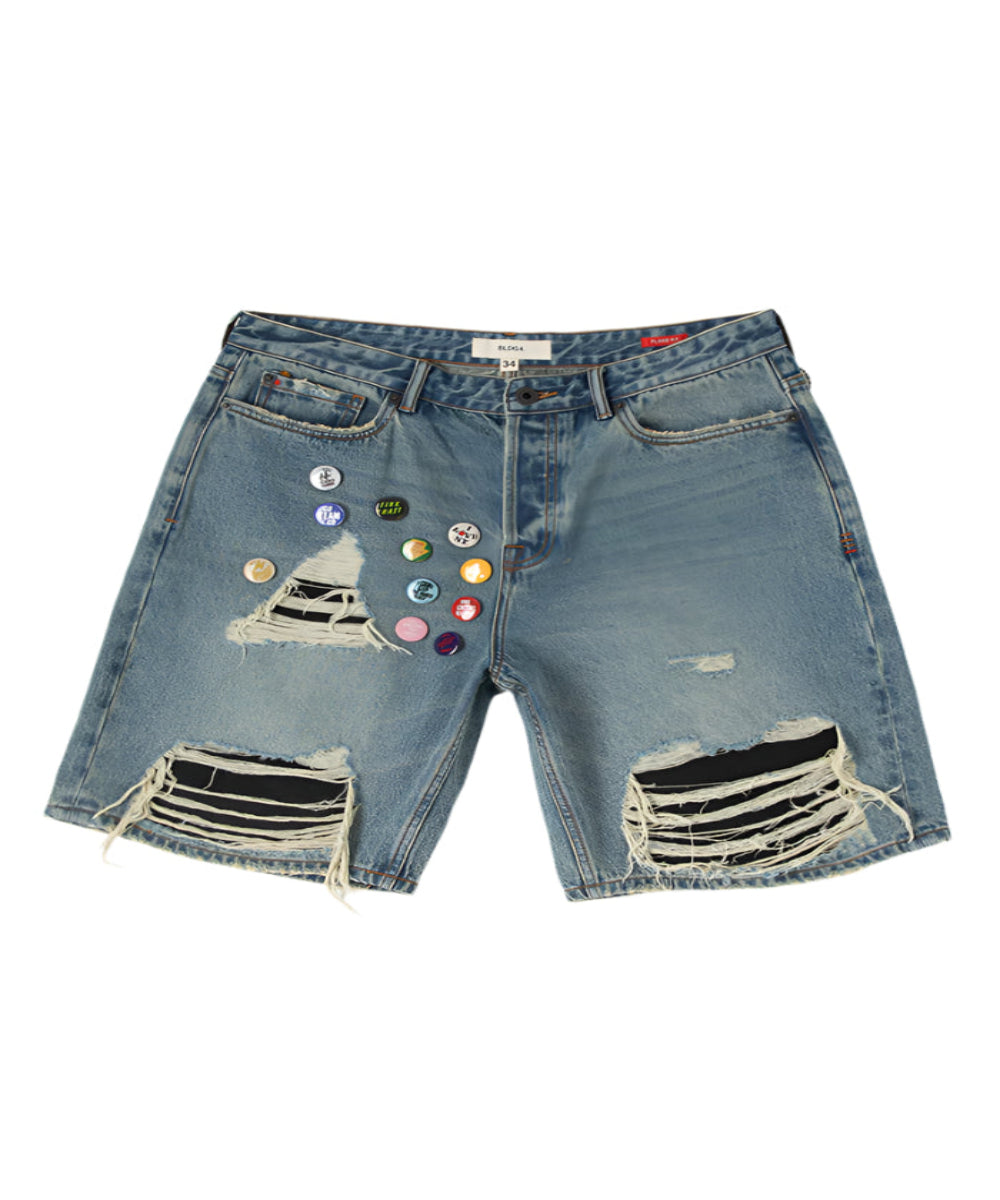 Pin Boy Jean Short