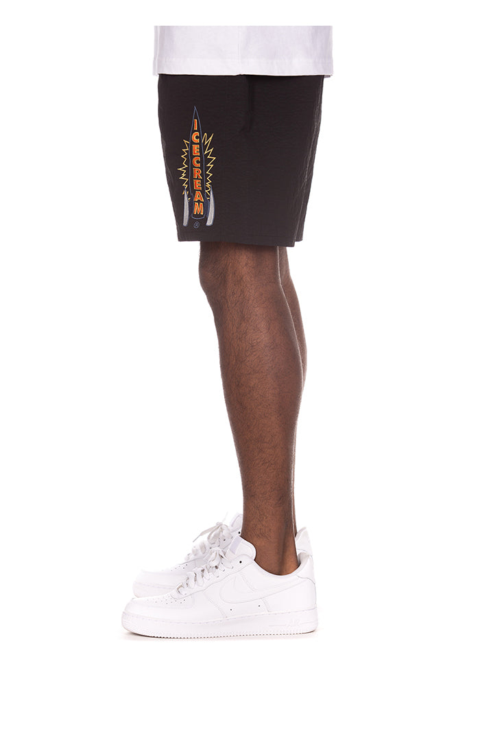PEACE SHORTS BLACK