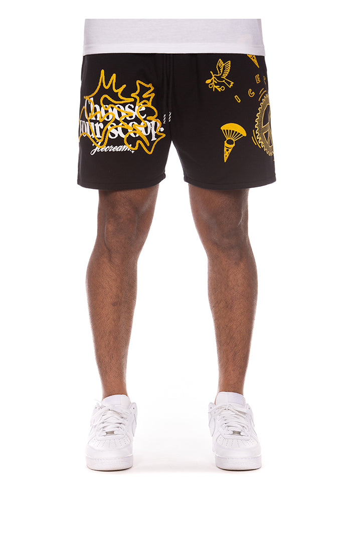 SCOOP SWEATSHORTS BLACK